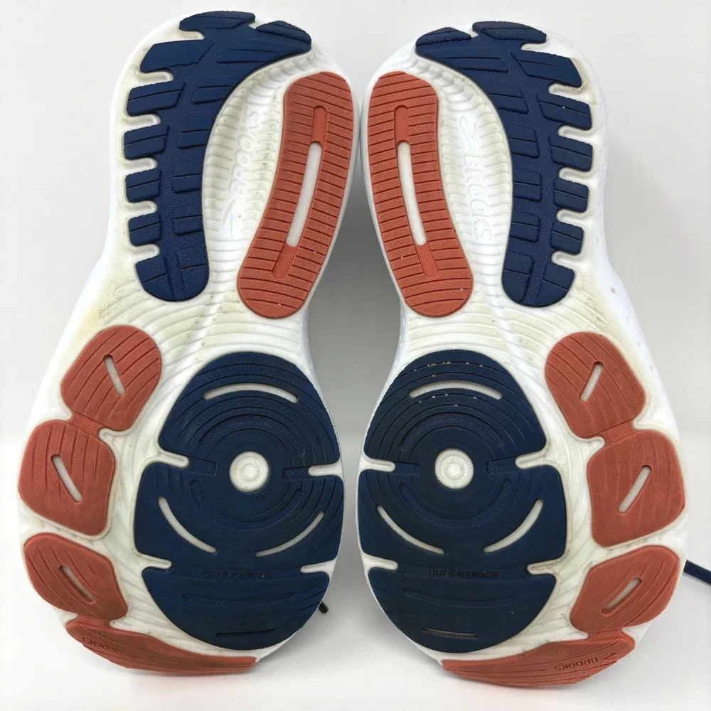 Brooks Glycerin 21 Women's Size 6 Blue Pink White Running Shoes (1204081B496)